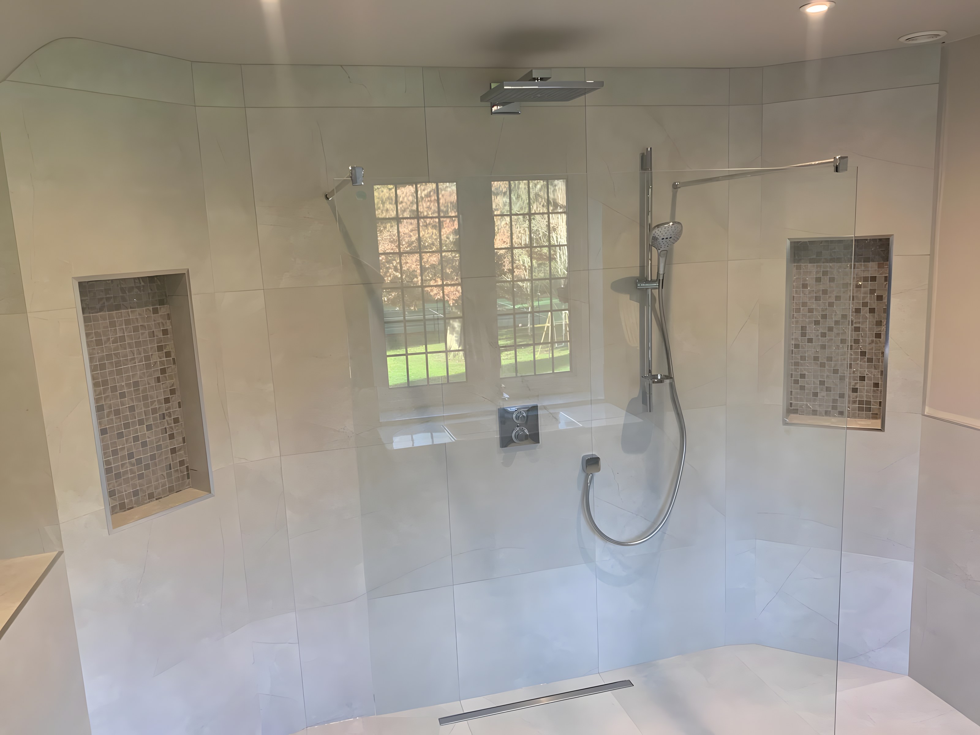 Finished wet room